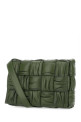 Кожаная сумка через плечо «Cassette» оливкового цвета от BOTTEGA VENETA (717089V2FY1)