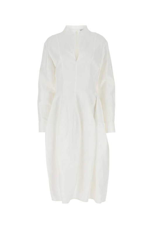 White viscose blend dress BOTTEGA VENETA (725506V2LB0)