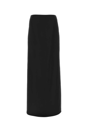 Black viscose blend skirt Black BOTTEGA VENETA (729747V1JS0)