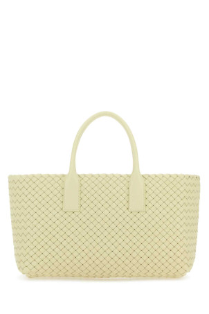 Pastel yellow leather Cabat handbag BOTTEGA VENETA (730297V1OW1)
