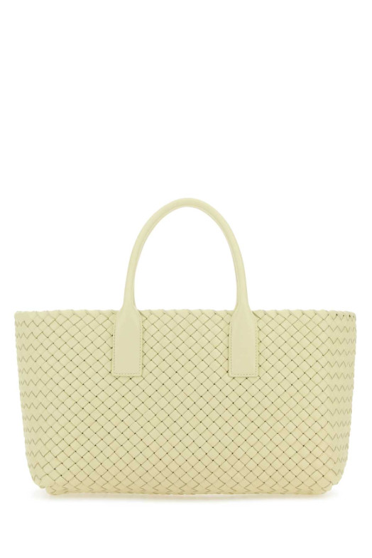 Pastel yellow leather Cabat handbag BOTTEGA VENETA (730297V1OW1)