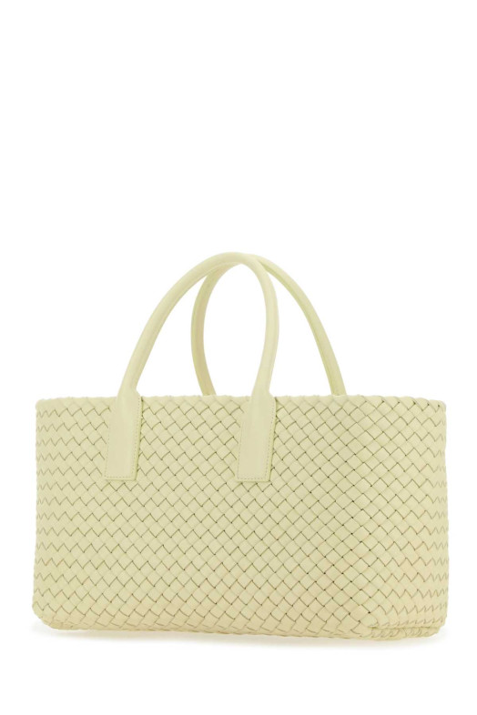 Pastel yellow leather Cabat handbag BOTTEGA VENETA (730297V1OW1)