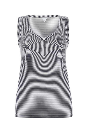 Embroidered viscose tank top BOTTEGA VENETA (730445V2PM0)