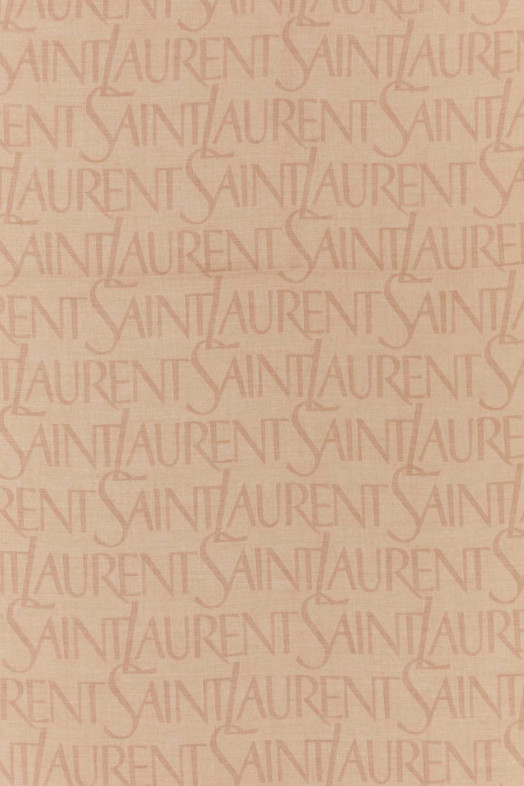 Шарф из смешанного модала с принтом SAINT LAURENT (7476803Y668)