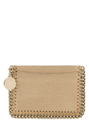 Gold shaggy deer card holder STELLA McCARTNEY (7P0073WP0650)
