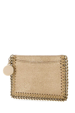 Gold shaggy deer card holder STELLA McCARTNEY (7P0073WP0650)