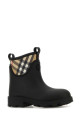 Black rubber Marsh Stamp ankle boots Black BURBERRY (8111712)