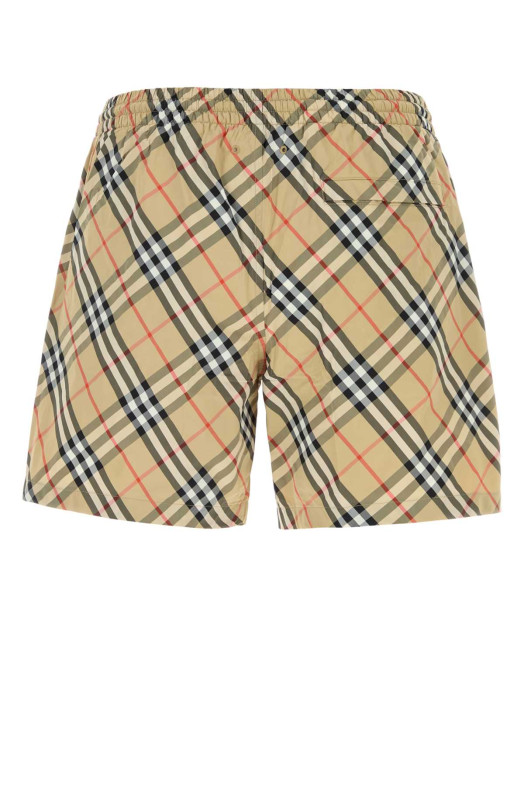 Printed nylon swimming shorts BURBERRY (8129613)