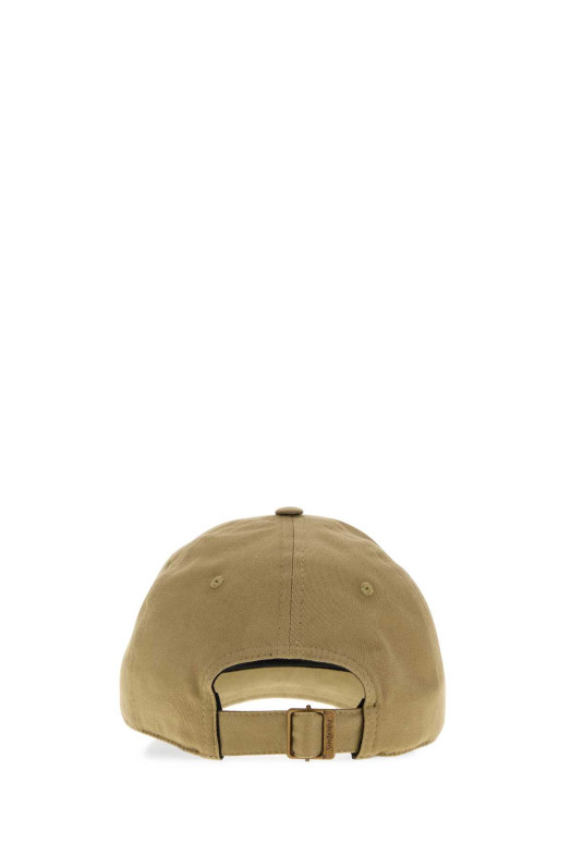 Khaki cotton baseball cap SAINT LAURENT (8168713YR57)