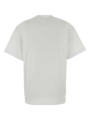 White cotton t-shirt GUCCI (837959XJHMR)
