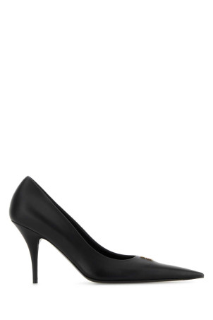 Black leather Avenue BB Editor 90 pumps BALENCIAGA (845393WA919)