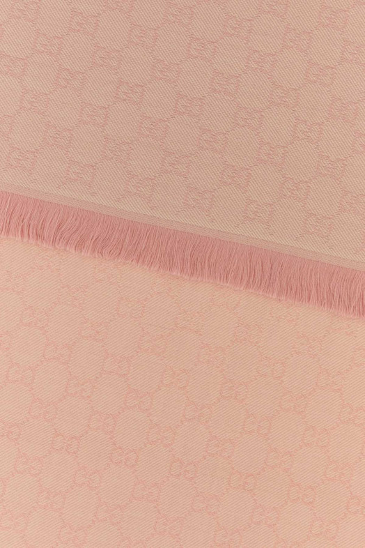 Embroidered wool scarf GUCCI (8485073G200)