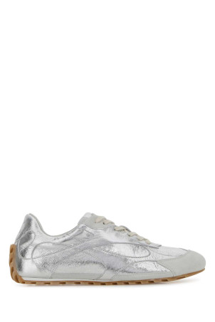 Silver leather Orbit Flash sneakers BOTTEGA VENETA (851623V5WD1)