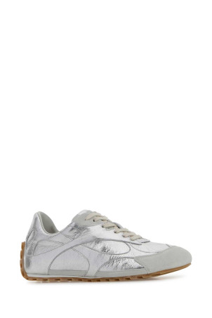 Silver leather Orbit Flash sneakers BOTTEGA VENETA (851623V5WD1)