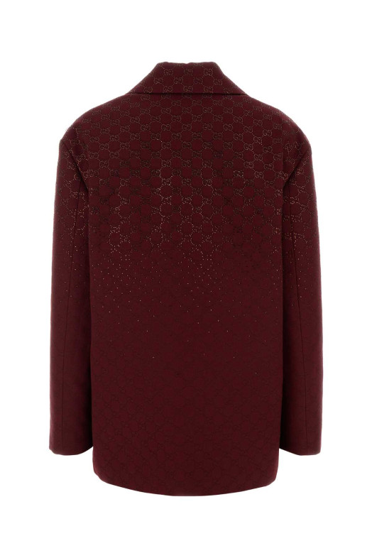 Блейзер из ткани GG от GUCCI (853047ZKU09)