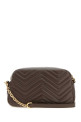 Сумка через плечо GUCCI из кожи наппа цвета «грязь» с узором GG Marmont (855273AAGVX)