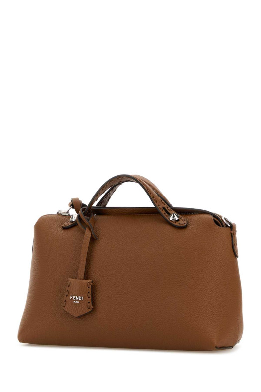 Двусторонняя сумка FENDI «By The Way» из кожи карамельного цвета среднего размера (8BL155AVTD)