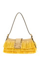 Сумка через плечо Baby B из рафии с декоративными элементами FENDI (8BS117AY5D)