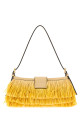 Сумка через плечо Baby B из рафии с декоративными элементами FENDI (8BS117AY5D)