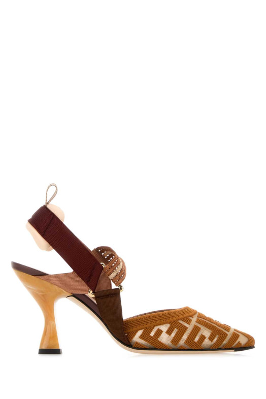Multicolor mesh ColibrÃ¬ pumps FENDI (8J8875AWCX)