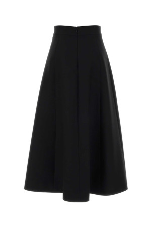 Black crepe couture skirt Black VALENTINO GARAVANI (9B3RAFD51CF)