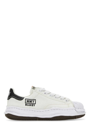 Ivory canvas sneakers White MAISON MIHARA YASUHIRO (A08FW735)