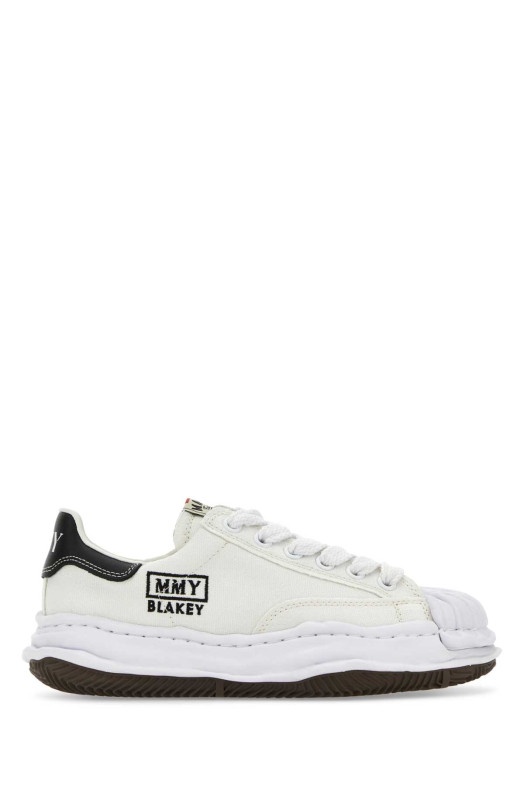 Ivory canvas sneakers White MAISON MIHARA YASUHIRO (A08FW735)