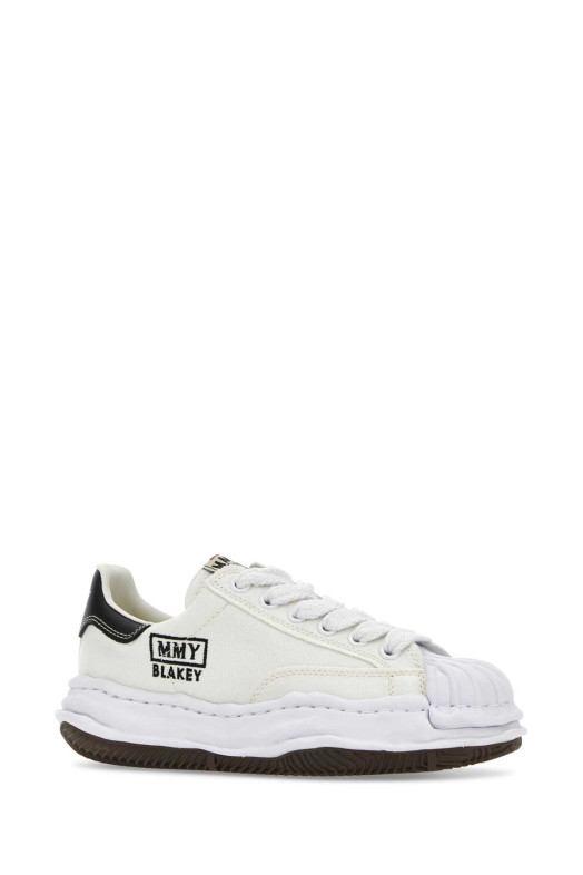Ivory canvas sneakers White MAISON MIHARA YASUHIRO (A08FW735)