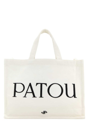 White canvas shopping bag PATOU (AC0880076)