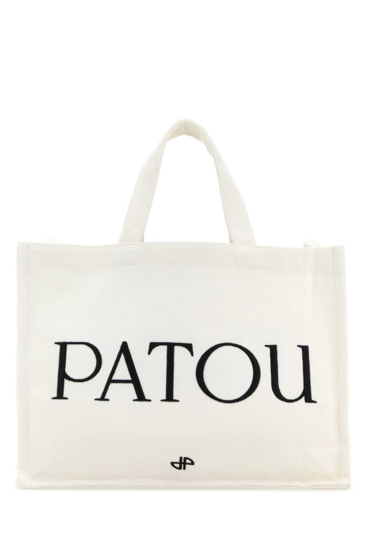 White canvas shopping bag PATOU (AC0880076)