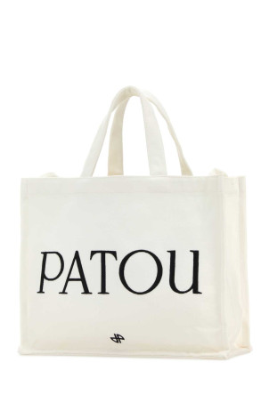 White canvas shopping bag PATOU (AC0880076)