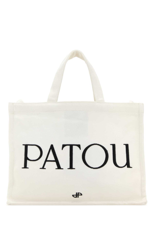 White canvas shopping bag PATOU (AC0880076)