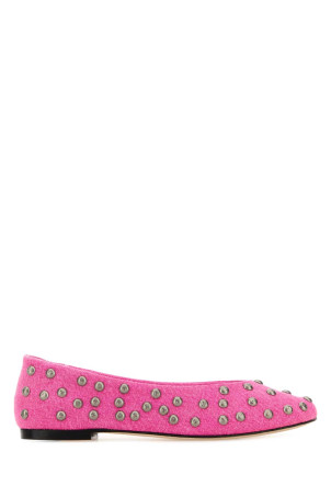 Fuchsia canvas ballerinas Pink GIMAGUAS (BAILARINASTUDSCANVAS)