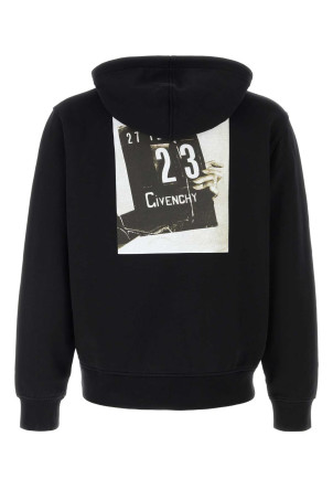 Black cotton sweatshirt GIVENCHY (BMJ0NH3YSM)