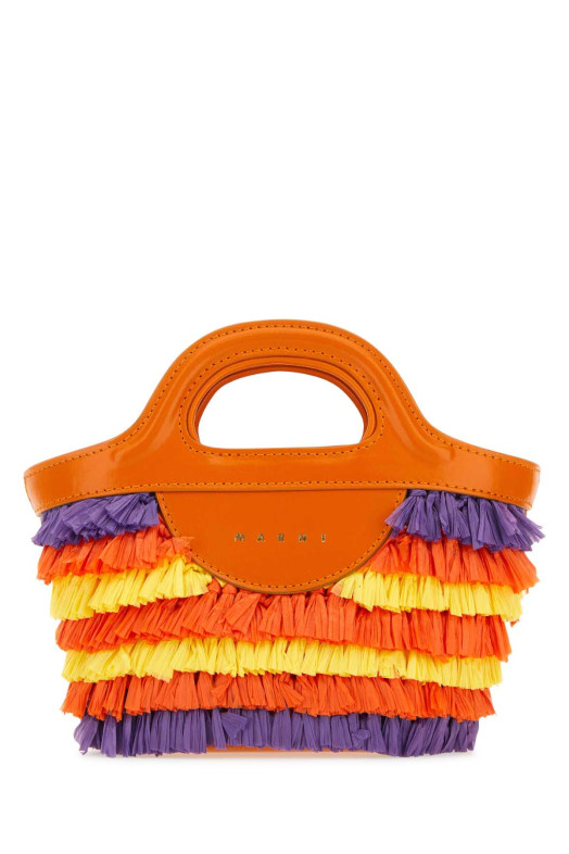 Multicolor fabric micro Tropicalia Summer handbag MARNI (BMMP0096L4P5353)