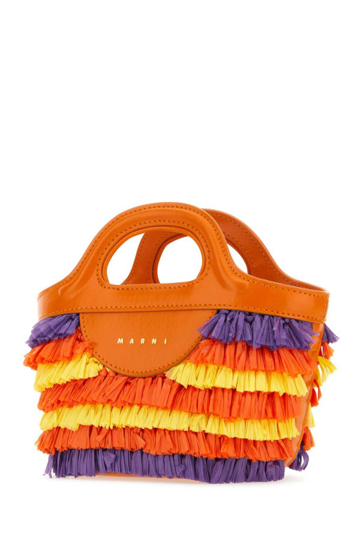 Multicolor fabric micro Tropicalia Summer handbag MARNI (BMMP0096L4P5353)