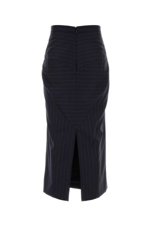 Embroidered wool skirt GIVENCHY (BW413J16UQ)