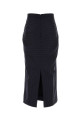 Шерстяная юбка с вышивкой GIVENCHY (BW413J16UQ)