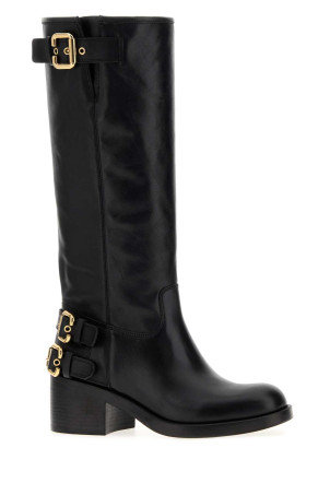 Black leather Dakota boots CHLOE (CH26A12EYR)