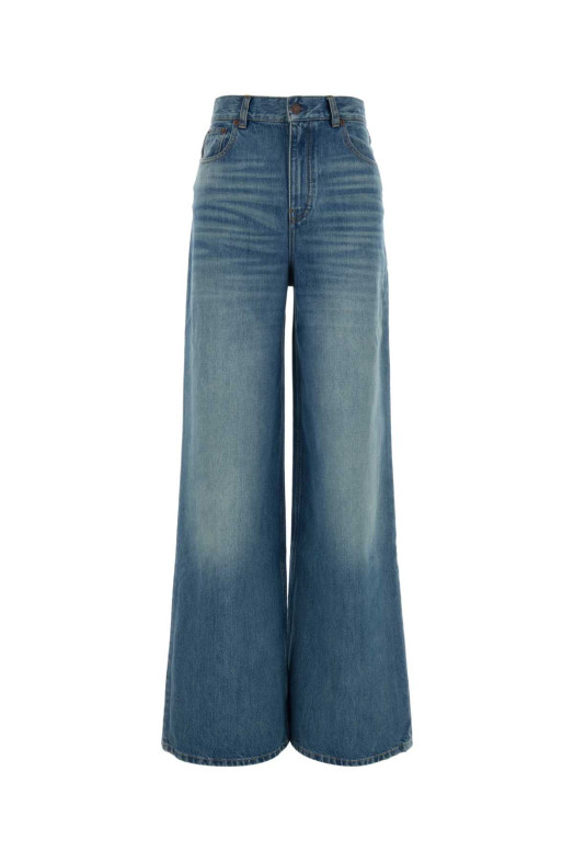 Denim wide-leg jeans CHLOE (CH26SDP02252)