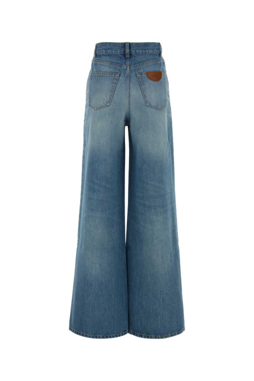Denim wide-leg jeans CHLOE (CH26SDP02252)