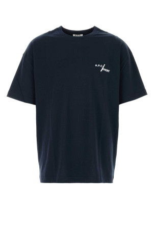Navy blue cotton A.P.C. x FRGMT t-shirt Denim A.P.C. (COHSLM26487)