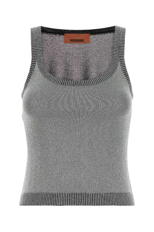 Срібляста майка з віскози MISSONI (DC26SK01BK01H3)