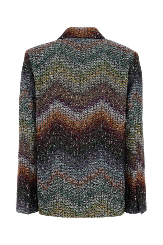 Блейзер из вискозной смеси с вышивкой MISSONI (DS26SF02BC005Y)