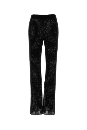 Black viscose blend pant MISSONI (DS26SI08BK01GH)