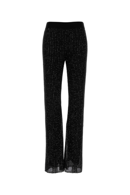 Черные брюки из вискозной смеси MISSONI (DS26SI08BK01GH)