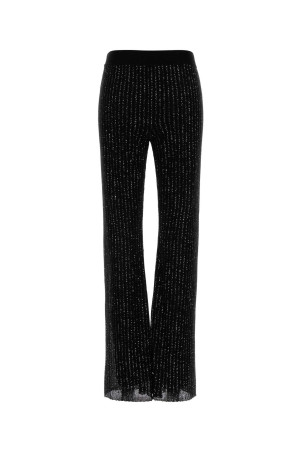 Black viscose blend pant MISSONI (DS26SI08BK01GH)