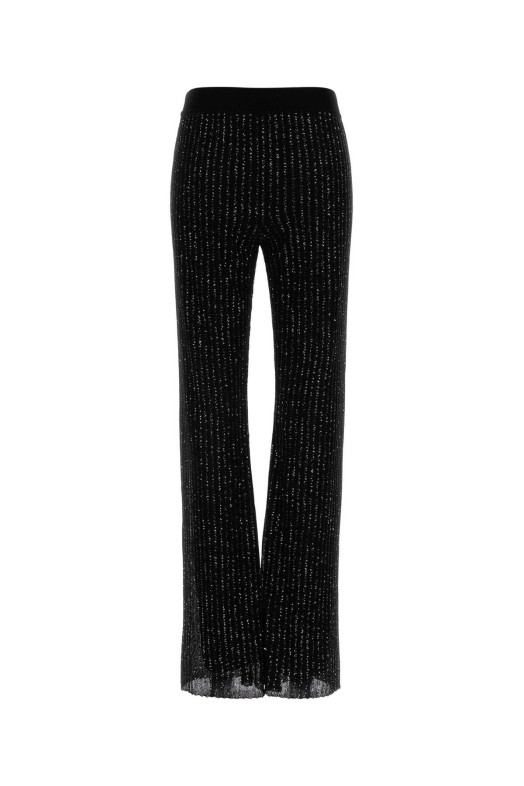 Черные брюки из вискозной смеси MISSONI (DS26SI08BK01GH)
