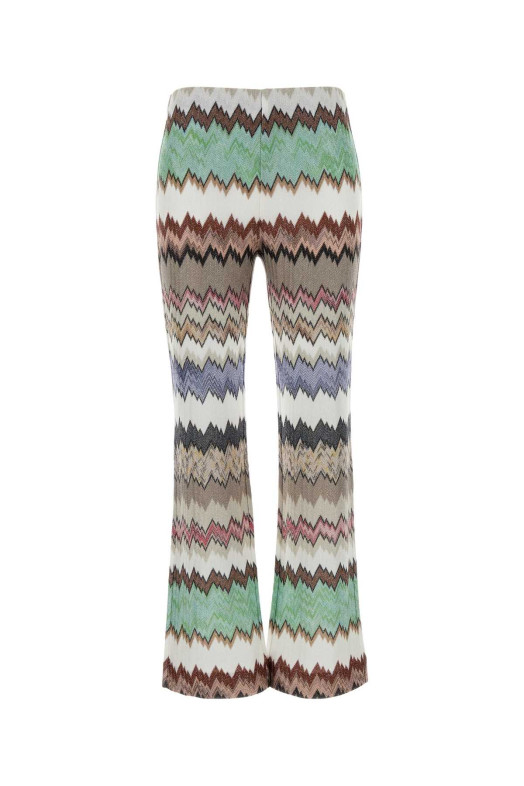 Брюки из вискозы с вышивкой MISSONI (DS26SI0DBR014W)