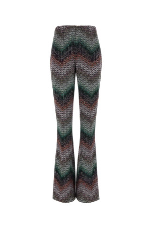 Embroidered viscose blend flared pant MISSONI (DS26SI0GBC0065)